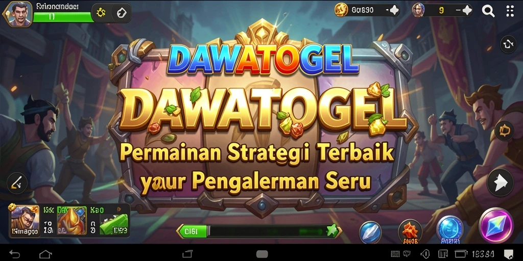 Tampilan gameplay menarik di DAWATOGEL dengan strategi mendebarkan.