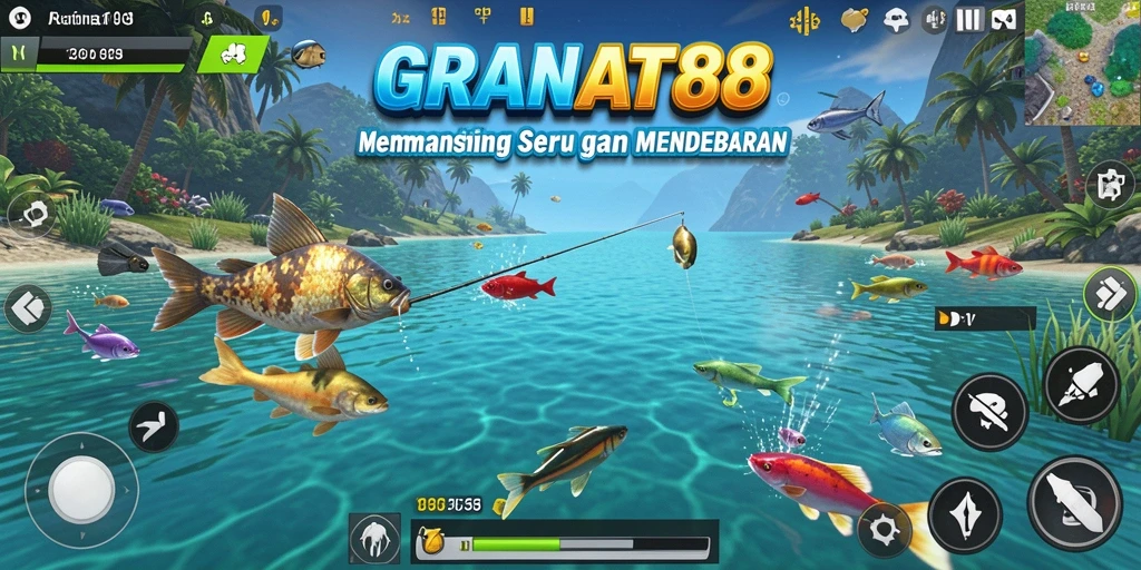 Tangkapan ikan yang menakjubkan dalam gameplay GRANAT88.