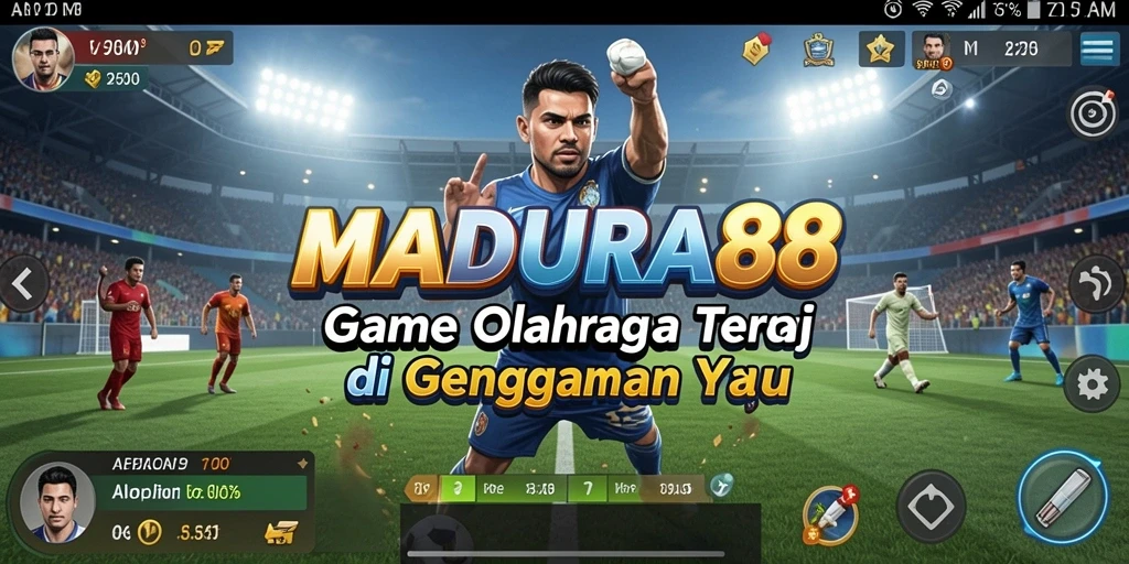 Gameplay seru MADURA88 dengan berbagai pilihan olahraga.